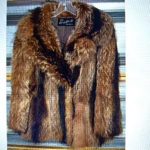 Crosby Fur Co,NY Racoon Jacket